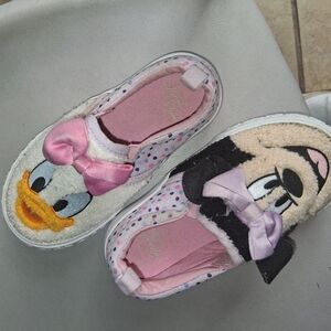 Kids Cartoon Character Sneakers with Pink and Black Accents